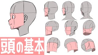  - 【大事なのはこの意識！】頭をどんな角度からでも自由自在に描く方法