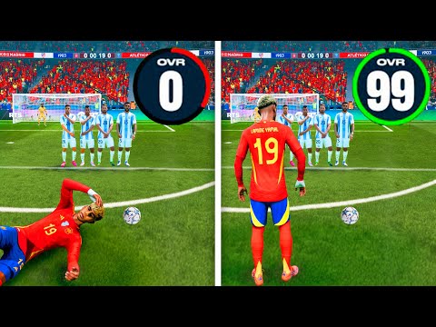 1 Gol de Tiro Libre = Lamine Mejora +1