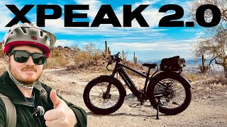Lectric XPeak 2.0 Takes on a HILL CLIMB and Trail Ride!