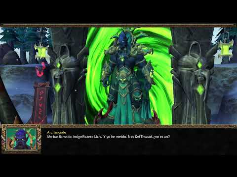 Archimonde da su primera aparición - Warcraft 3 Reforged Mod Cinemática remasterizada por Fran Bel