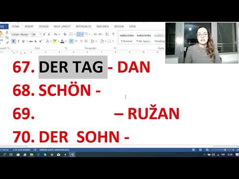 NEMAČKI SVIH 500 REČI ZA NIVO A1 - TEST | REČI KOJE PRVO TREBA DA NAUČITE | OSNOVNE NEMAČKE REČI