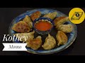 Kothey Momo Recipe/ Chicken and Cheese Momo without Steamer/Potstickers made from scratch