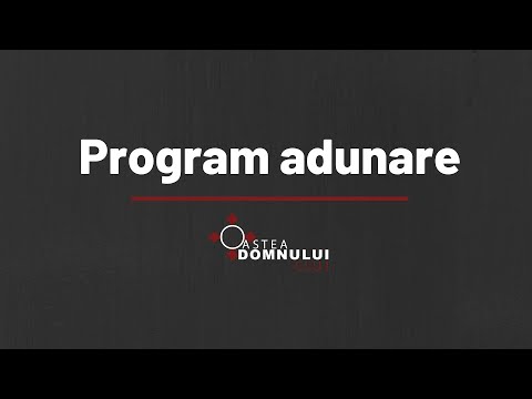 Adunare Oastea Domnului Cluj-Napoca 13 octombrie 2019