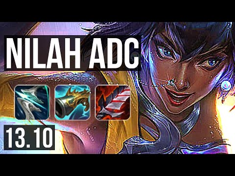 NILAH & Thresh vs LUCIAN & Nami (ADC) | 16/1/1, 70% winrate, Legendary | KR Master | 13.10