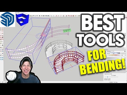 The Best Extensions for BENDING OBJECTS in SketchUp! (And when to use them)