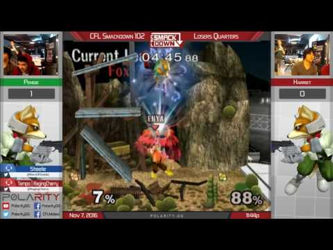 CFL Smackdown 102 Melee - Pengie (Fox) vs Harriet (Red) - Losers Quarters