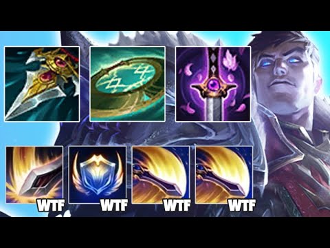 GAREN... BUT I MEGA STACK LETHALITY AND CAN LITERALLY 1v5 THE ENEMY TEAM League of Legends Gameplay