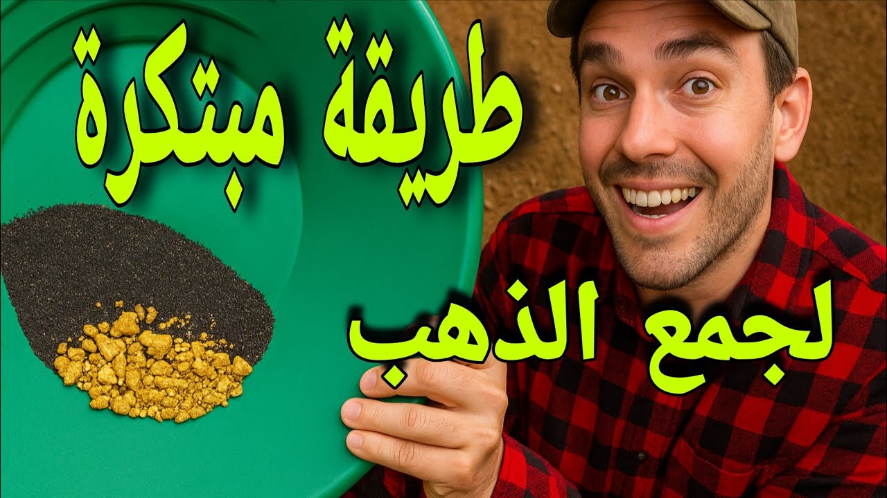 استخراج عشرات جرامات الذهب بأسهل تقنية حديثة!