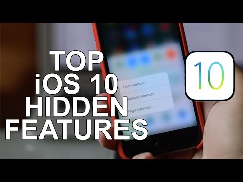 Top iOS 10 Hidden Features!
