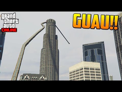 INCREIBLE! SUPER MEGA ULTRA RAMPA!!! - Gameplay GTA 5 Online Funny Moments (Carrera GTA V PS4)