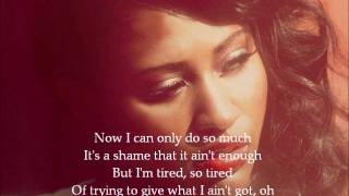 Jazmine Sullivan- Good Enough lyrics