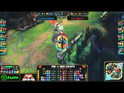 FoM 18.0 - LoL - LLL vs Mcon - LB Finals - Match 2