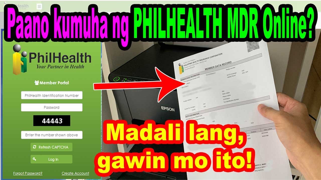 Can I get PhilHealth MDR online? Tipseri