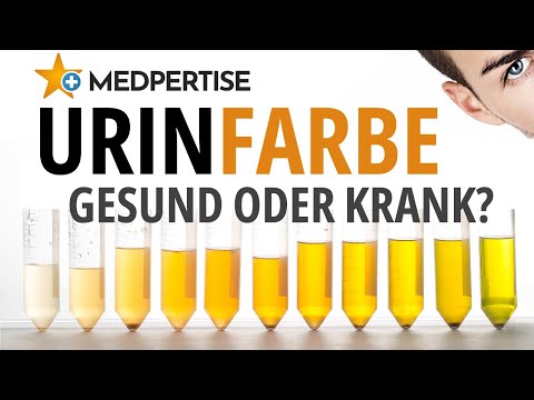 Urinfarbe: Das verrät die FARBE deines Urins über deine Gesundheit (gelb, braun, rot, blau, schwarz)