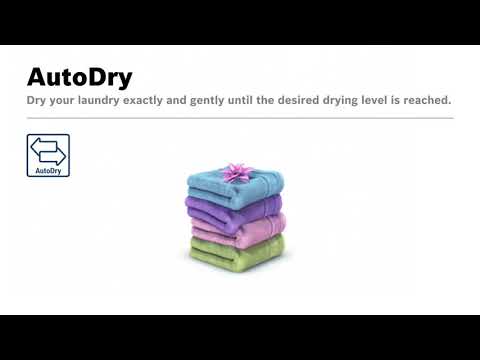 Bosch Freestanding Washer Dryer WNA134U8GB - White Video 3