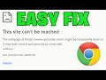 How To Fix The Web Page Might Be Temporarily Down Or It May Have Moved ERR CONNECTION ABORTED Chrome