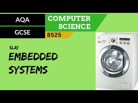 5. AQA GCSE (8525) SLR1 - 3.4 Embedded systems