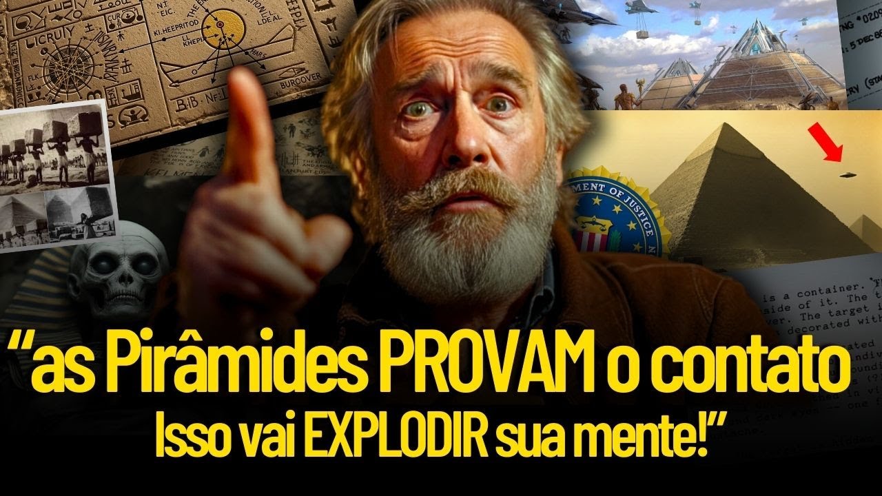 A VERDADE por trás do Egito Antigo | Besouros espaciais e ROBÔS controlavam os ...👽