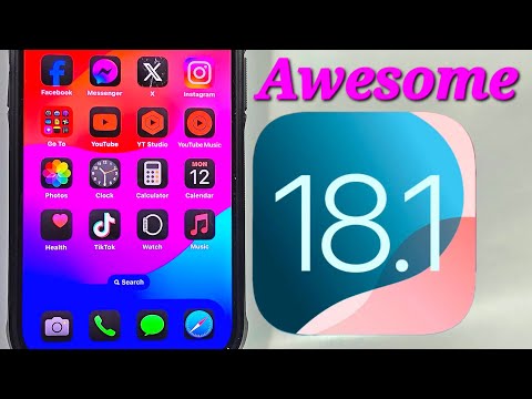 iOS 18.1 Beta 2 is Out - New Customizations Available