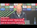 'Je kan en moet nu niet tevreden zijn' | SLOT looft Europese campagne FEYENOORD maar wil meer