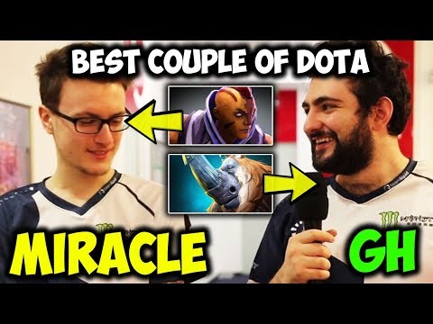When They Meet Best Couple Of Dota - Miracle Antimage + Gh Magnus Epic Comeback Dota 2