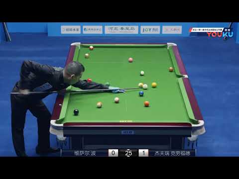 Visal Peou (CAM) VS Jeff Crawford (USA) - P1 - International Qual - 7th World Chinese Pool Masters