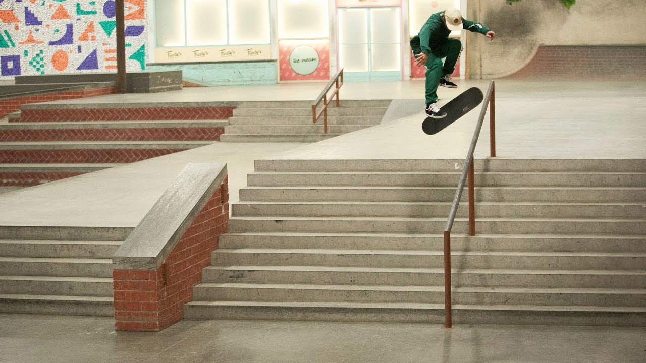 Gustavo Ribeiro: 360 Flip Lips con el tobillo esguinzado