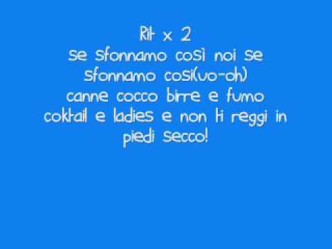 Se sfonnamo così (testo+canzone)