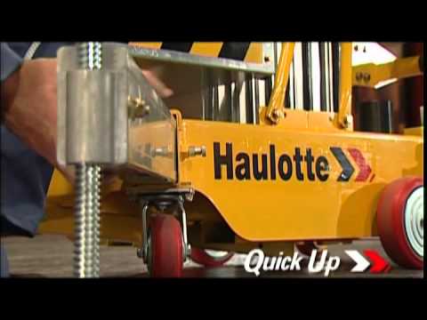 Haulotte Quick Up Push Around Boom Lift