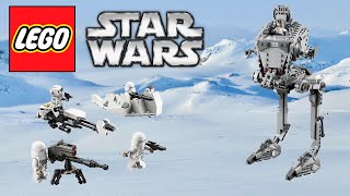 NEW LEGO Star Wars 2022 Sets REVEALED!! | Lego Hoth AT-ST & Snowtrooper Battlepack