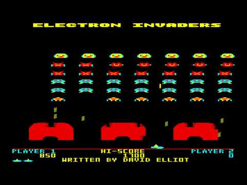 Electron Invaders For The Bbc Micro