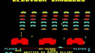 Electron Invaders for the BBC Micro