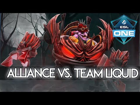 Alliance vs. Team Liquid ESL One Frankfurt 2016 Dota 2