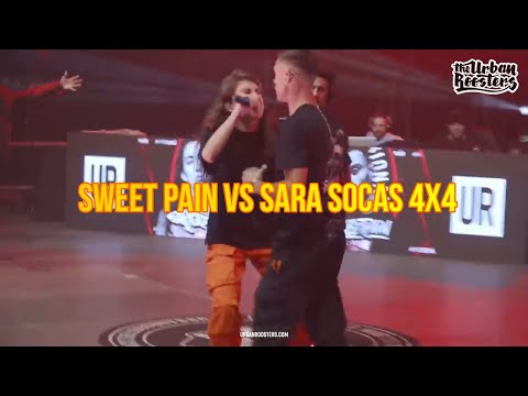 4X4 INTENSO ENTRE SWEET PAIN VS SARA SOCAS SUBTITULADO🤯🤯