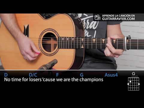 Video for We Are The Champions Guitar Cover Guitarraviva - facecf