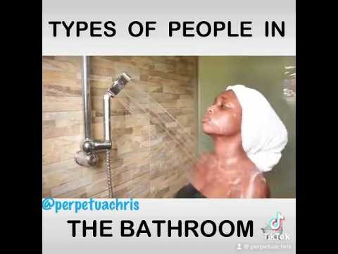 Tipi di persone in bagno #pantaloncini #ragazze #ragazzi #virale