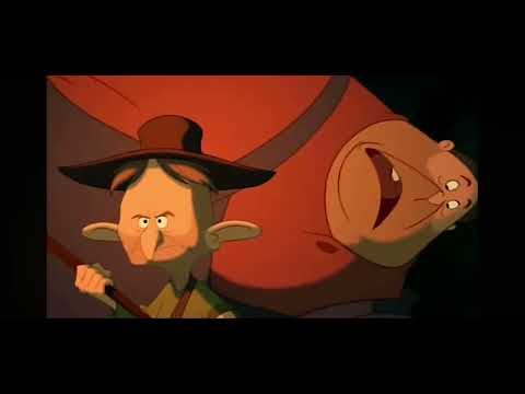 The Princess and the Frog (2009) hunter funny scene