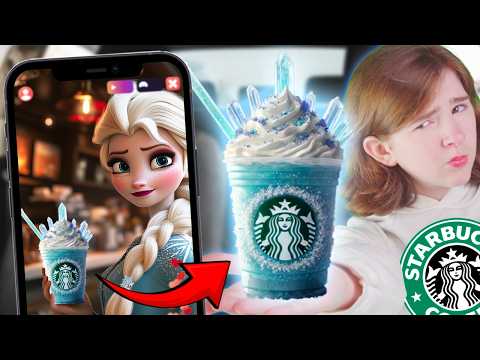 I Tried Disney Princesses Starbucks Orders!