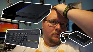 Will A USB Splitter and USB Keyboard Work On PS4