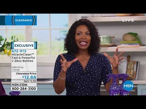 MiracleClean Fast   Powerful 2 28oz. Bottles with Trigge...