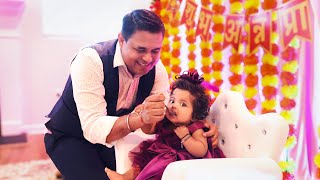 Eshaani's Annaprashan Cinematic Video| Indian Annaprashan Ceremony in America | IndianMomINUSA_Vlogs