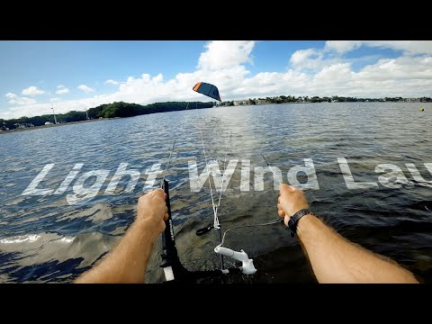 Light Wind Kite Launch | Reverse & Hot Launch Method