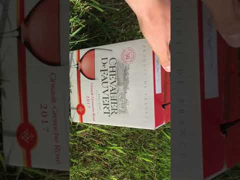 TUTO OUVERTURE D’UN CUBIS DE ROSÉ