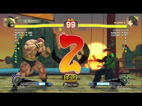 Ojisan Boy (Yang) vs KAOKA001 (Ryu), Carlos0516 (Zangief) AE2012 Ranked Matches *720p HD*