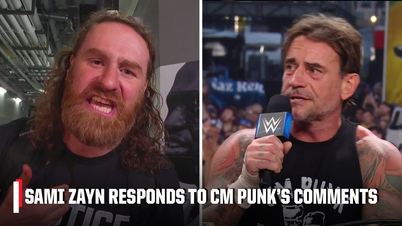 “He’s terrified of me!’ - Sami Zayn goes off on CM Punk 🗣️ | Countdown to SummerSlam