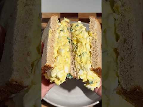 High protein egg salad sandwich | 30g protein