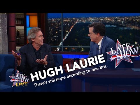 Hugh Laurie Tells Americans What They Should Really Be Worried About