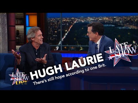 ヒュー・ローリー、アメリカ人に本当に心配すべきことを伝える (Hugh Laurie Tells Americans What They Should Really Be Worried About)