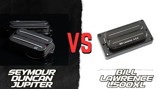 Video thumbnail for Seymour Duncan Jupiter vs Bill Lawrence L500XL by Sinister Metal Guitars