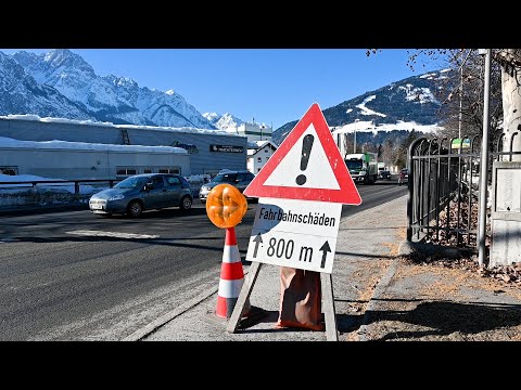 Harter Winter beschert Osttirol löchrige Straßen